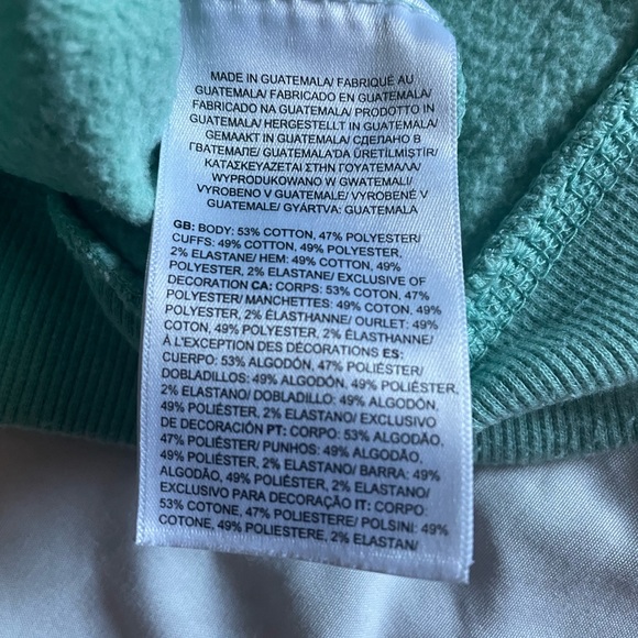 The North Face, Turquoise Green, XXL 18/20 boys sweater - Picture 7 of 7